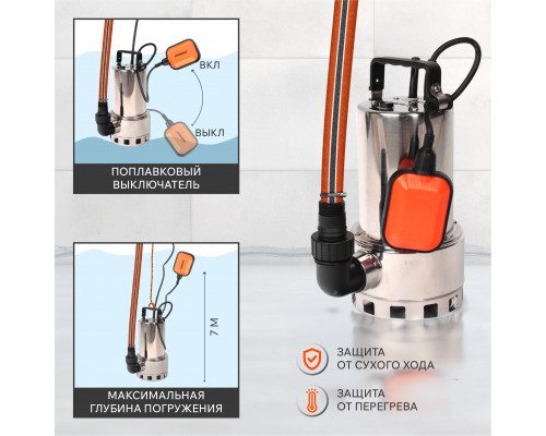 Насос дренажный Patriot F 900/S
