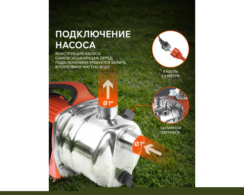 Насос поверхностный Patriot R 1200 INOX