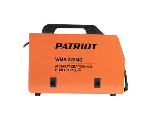 Полуавтомат сварочный инверторный Patriot WMA 225MQ MIG/MAG/MMA