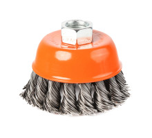 Щетка чашеобразная витая (75 мм, М14)