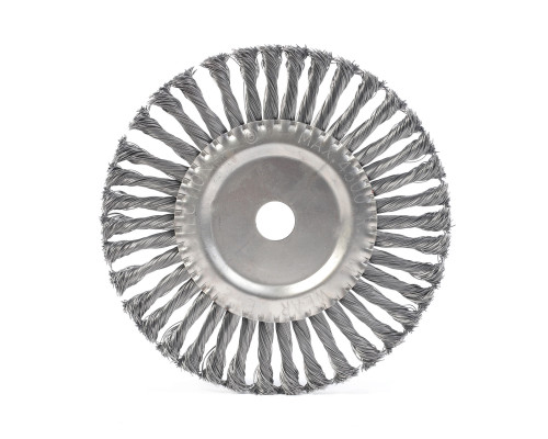 Щетка круглая витая (200х22.23 мм)
