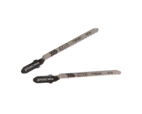 Пилка для лобзика T101AO по дереву (2 шт.)