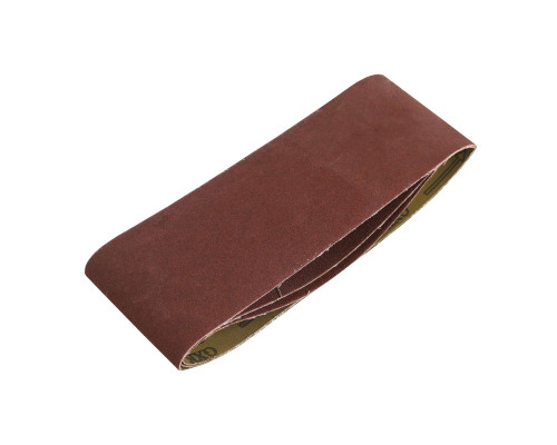 Лента абразивная (100х610мм, Р80, 3 шт.)