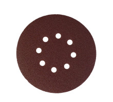 Круг шлифовальный на липучке (150 мм, Р120, 8 отв.)