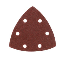 Треугольник шлифовальный на липучке (80х80х80 мм, Р60, 5 шт.)