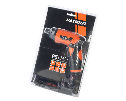 Отвертка аккумуляторная Patriot PS 136Li