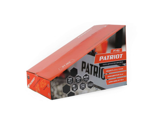 Пила цепная бензиновая Patriot PT 452