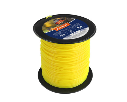 Леска Roundline D 2,4 мм L 400 м (круглая, желтая)