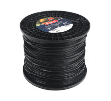 Леска Sawline D 3,0 мм L 400 м (квадрат, пилообразный профиль, черная)