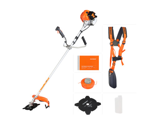 Триммер бензиновый Patriot PT 4555ES Country (неразборная штанга)