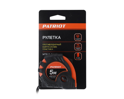 Рулетка измерительная Patriot MTP-5-01