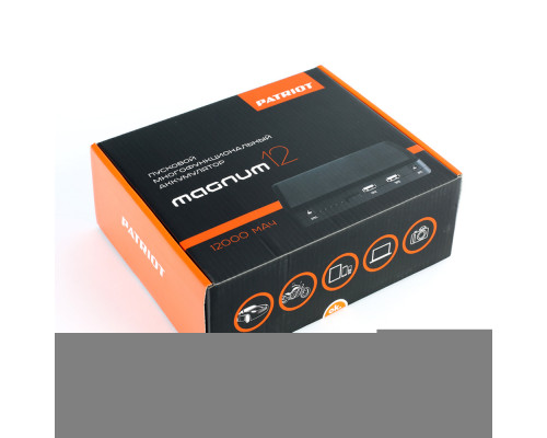 Пусковой многофункциональный аккумулятор PATRIOT MAGNUM 12