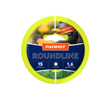 Леска Roundline D 1,6 мм L 15 м (круглая, желтая)