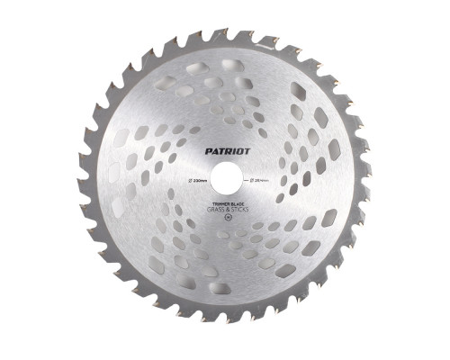 Нож Patriot TBS-36 для триммера (230х25.4 мм, 36 зубьев)