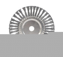 Щетка круглая витая (200х22.23 мм)