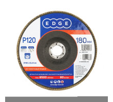 Круг лепестковый торцевой (180х22.23 мм, P120)