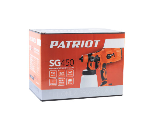 Краскопульт электрический PATRIOT SG 450