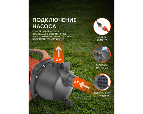 Насос поверхностный Patriot R 900