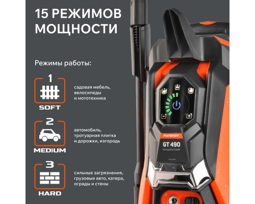 Мойка высокого давления Patriot GT 490 Imperial
