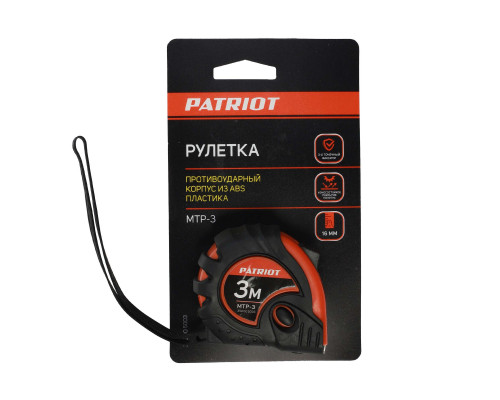 Рулетка измерительная Patriot MTP-3
