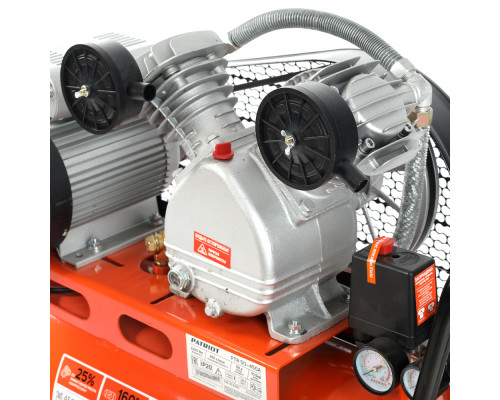 Компрессор поршневой ременной Patriot PTR 50-450A