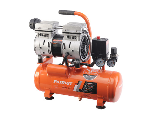Компрессор поршневой безмасляный Patriot WO 10-120