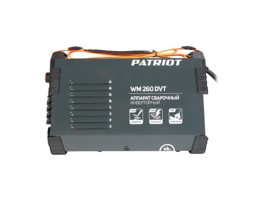 Аппарат сварочный инверторный Patriot WM260DVT