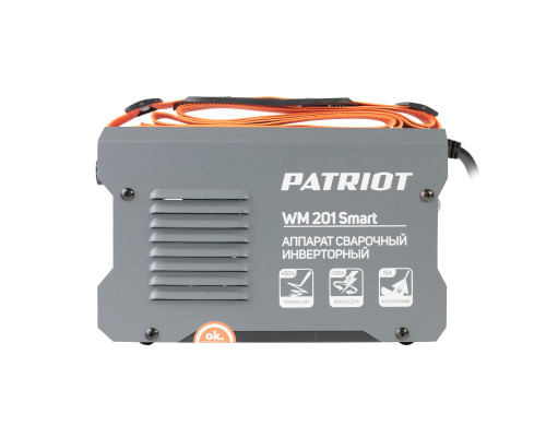 Аппарат сварочный инверторный Patriot WM 201 Smart