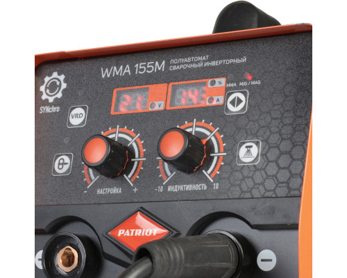 Полуавтомат сварочный инверторный Patriot WMA 155 M