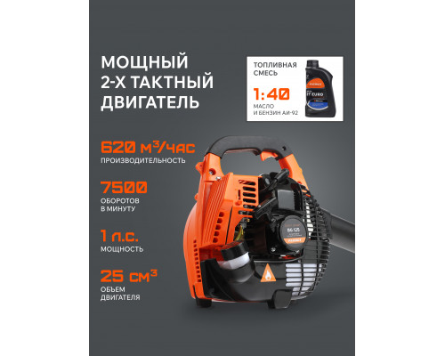 Воздуходувка бензиновая Patriot BG 125