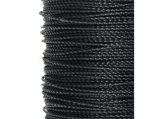 Леска Profline D 3,0 мм L 400 м (скрученный квадрат, черная)
