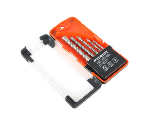 Набор сверл по бетону (4x75, 5x85, 6x100, 8x120, 10x120 мм)