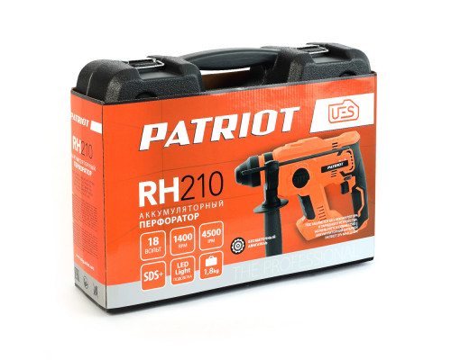 Перфоратор аккумуляторный бесщёточный Patriot RH 210UES