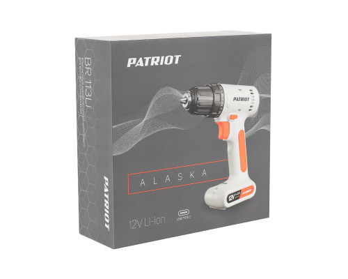 Дрель-шуруповерт аккумуляторная Patriot BR 113 Li