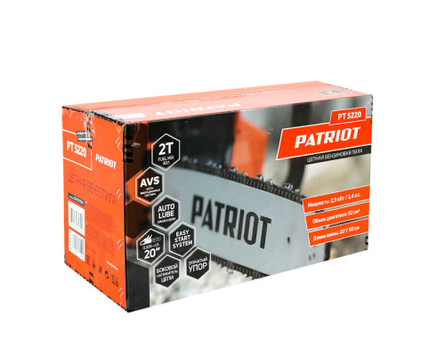 Пила цепная бензиновая Patriot PT 5220