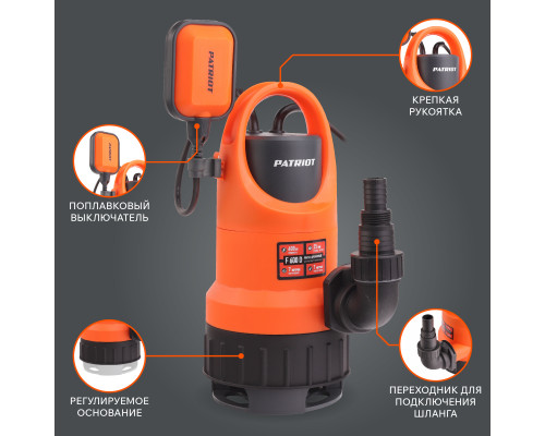 Насос дренажный Patriot F 600 D