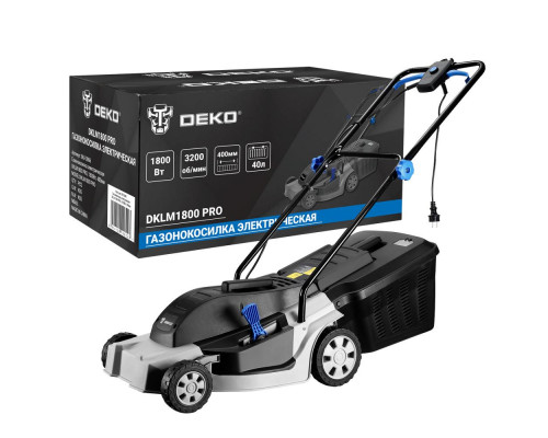 Газонокосилка электрическая DKLM1800 PRO, 1800Вт, 400мм 063-3006