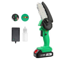Пила цепная аккумуляторная Zitrek GreenSaw 20 (20В, 2,0Ач Li-ion аккум. 1шт, ЗУ) 082-1853