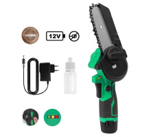 Пила цепная аккумуляторная Zitrek GreenSaw 12 (12В, 1,5Ач Li-ion аккум. 1шт, ЗУ) 082-1854