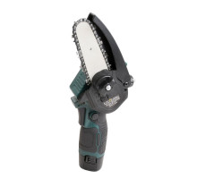 Пила цепная аккумуляторная Zitrek GreenSaw 12 (12В,2,0Ач Li-ion аккум. 2шт, ЗУ) 085-4449