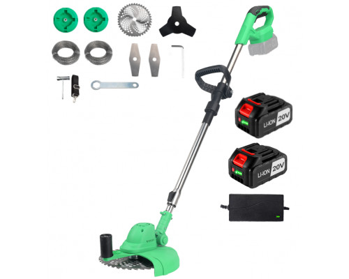 Триммер аккумуляторный бесщеточный ZITREK GreenCut 20V (20В, Li-ion аккумулятор 2шт) 082-2009