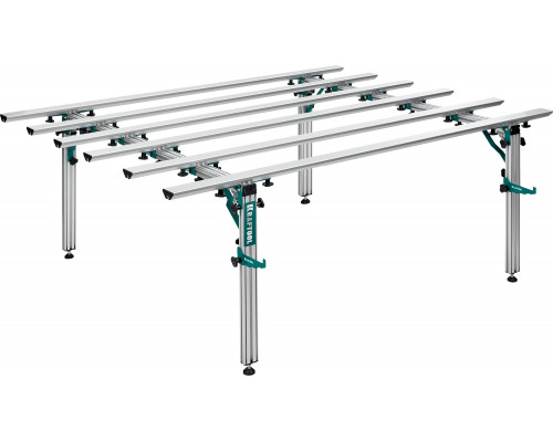 KRAFTOOL TTL-180 180х140х70 см, макс 250 кг, Стол для раскроя и работы с крупноформатной плиткой (33253-180)