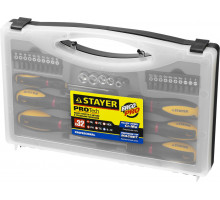 STAYER Max Range Pro 32 шт набор отверток с насадками