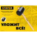 Чёрная резиновая киянка STAYER 450 г