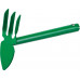 Мотыга-рыхлитель, РОСТОК 421423, с металлической ручкой, ″лепесток+3 зуба″ прямая, ширина рабочей части - 60мм