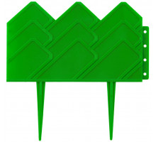 Бордюр декоративный GRINDA для клумб, 14х310см, зеленый