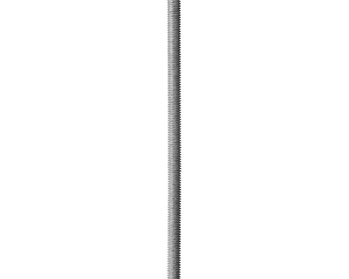 Шпилька резьбовая DIN 975, М16x2000, 1 шт, класс прочности 4.8, оцинкованная, ЗУБР