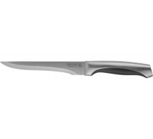 Нож LEGIONER ″FERRATA″ обвалочный, рукоятка с металлическими вставками, лезвие из нержавеющей стали, 150мм
