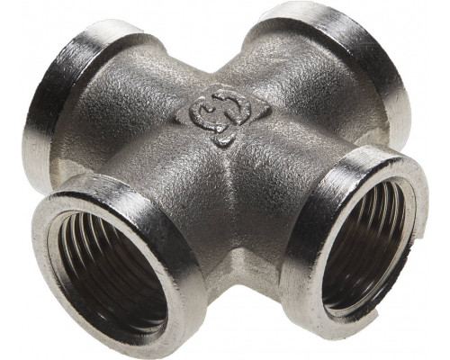 GENERAL FITTINGS внутренняя резьба 1/2″, никель, крестовина (51048-1/2) GENERAL FITTINGS внутренняя резьба 1/2″, никель, крестовина (51048-1/2)