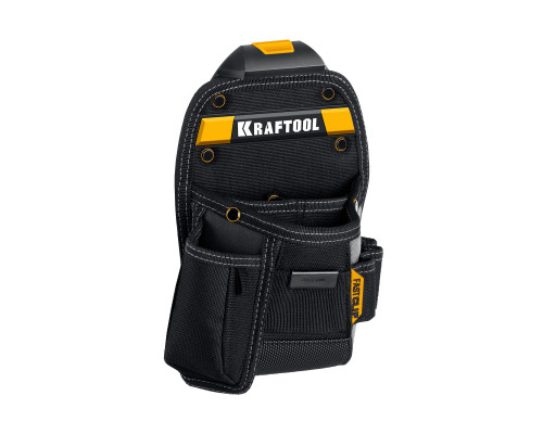 KRAFTOOL KP-8 с быстросъёмным креплением FastClip, 8 карманов и петель, 170 х 260 мм, поясная сумка (38776)